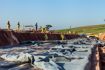 La construcción de las instalaciones olímpicas avanza sin cesar