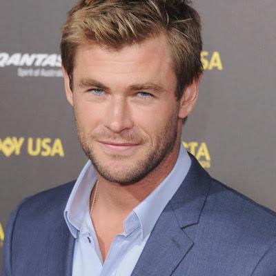 El perfecto cachas, Chris Hemsworth, cumple 32 años