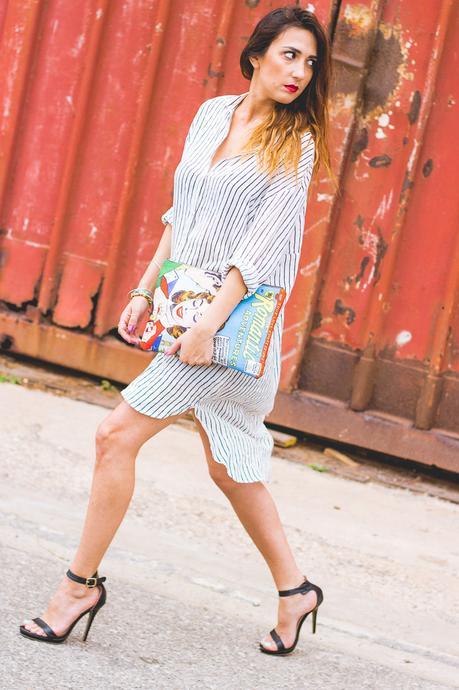 En Camisa stripes shirt