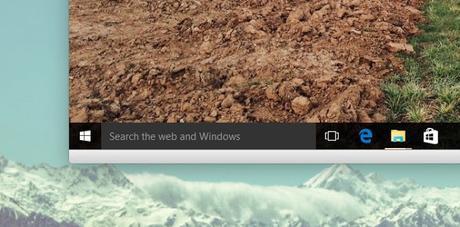 Tip: Cambia la barra de búsqueda de Windows 10, a un ícono