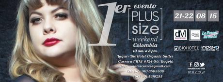 Plus size weekend Colombia AFICHE INVITACION PSW