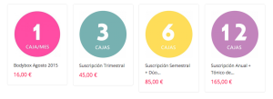 Suscripción - Bodybox