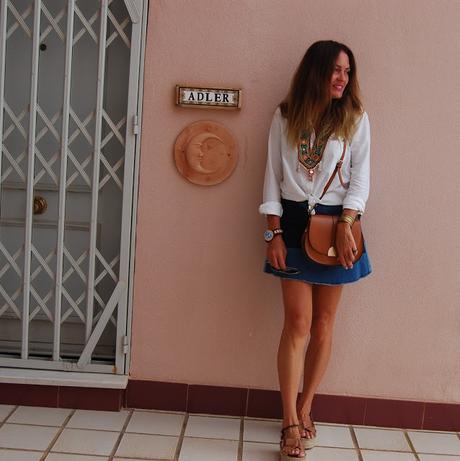 dENIM pATCHWORK + cOLLAR pAKISTANI #nOUNIFORMES