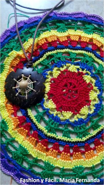 Mandalas a ganchillo, atrapasueños (Crochet mandala)