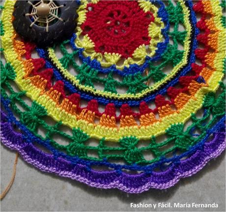 Mandalas a ganchillo, atrapasueños (Crochet mandala)