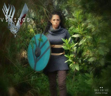 vikings, escudo vikingo, diy,  ragnar, lagertha, rollo, serie, estilismo, vikingos