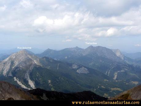 Ruta Ventaniella, Ten y Pileñes: Desde el Ten, Maciédome y Tiatordos