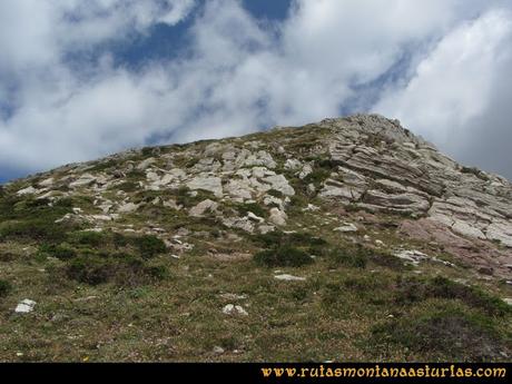 Ruta Ventaniella, Ten y Pileñes: Tomando la arista a la cima del Ten