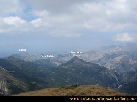 Ruta Ventaniella, Ten y Pileñes: Desde el Pileñes, Carriá, Peña Salón y Sen de los Mulos