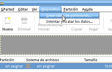 Mantenimiento del PC V. Particionar y formatear un disco ii Tabla de particiones