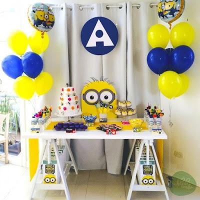 Decoración y ideas para una fiesta de Minions