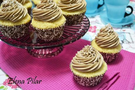 Cupcakes de coco y nutella