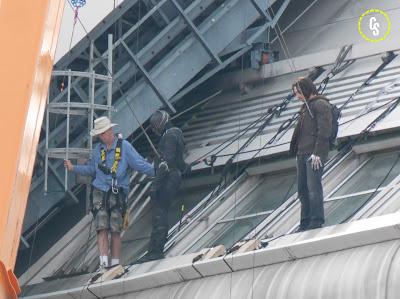 PRIMER VISTAZO A PANTERA NEGRA EN EL SET DE RODAJE DE CAPITÁN AMÉRICA: CIVIL WAR