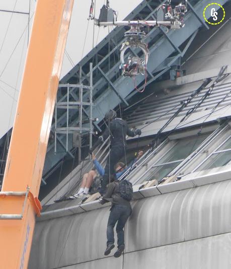 PRIMER VISTAZO A PANTERA NEGRA EN EL SET DE RODAJE DE CAPITÁN AMÉRICA: CIVIL WAR