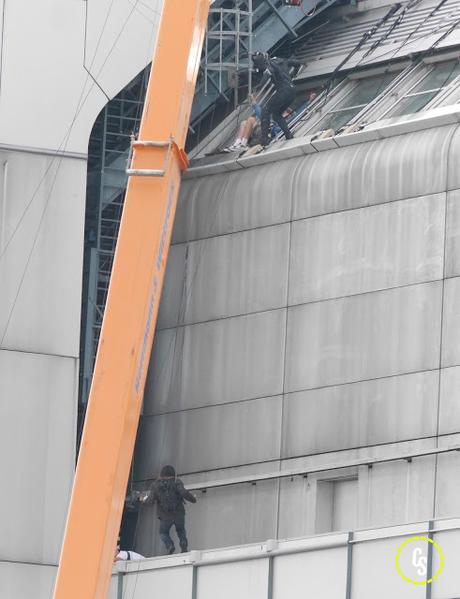 PRIMER VISTAZO A PANTERA NEGRA EN EL SET DE RODAJE DE CAPITÁN AMÉRICA: CIVIL WAR