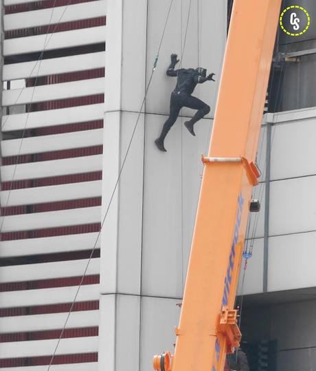 PRIMER VISTAZO A PANTERA NEGRA EN EL SET DE RODAJE DE CAPITÁN AMÉRICA: CIVIL WAR