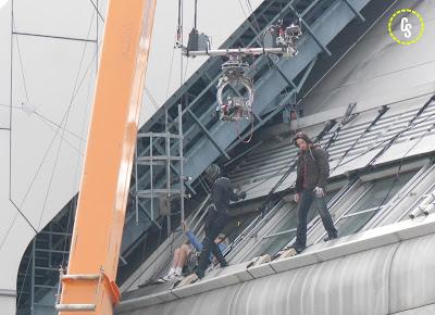 PRIMER VISTAZO A PANTERA NEGRA EN EL SET DE RODAJE DE CAPITÁN AMÉRICA: CIVIL WAR