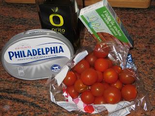 TOMATES CHERRY RELLENOS DE QUESO