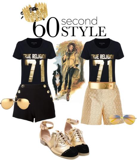 Gold 60 second Style by Zayda