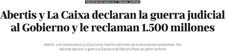 Abertis y los Peajes ¿Un negocio redondo?