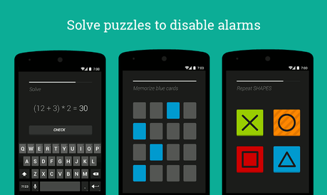 Puzzle Alarm Clock Android