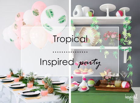 Tropical inspired party.