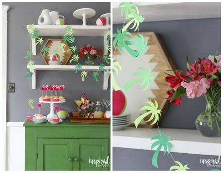 Tropical inspired party.