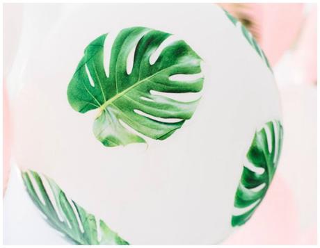 Tropical inspired party.