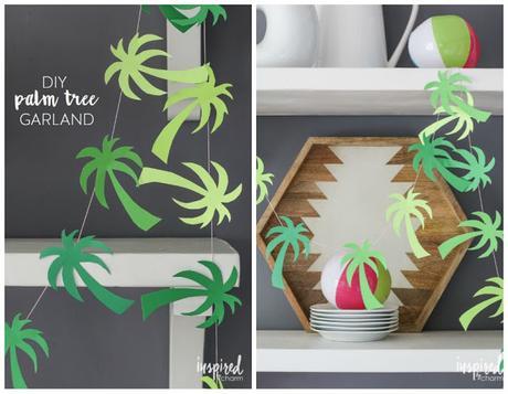 Tropical inspired party.