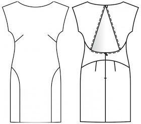 Escote en la espalda