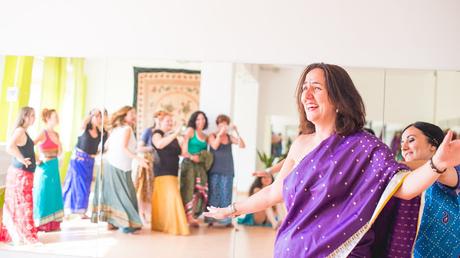 Taller Bollywood de despedida de soltera.