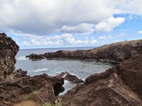 Cueva Ana Kai Tangata. Rapa Nui