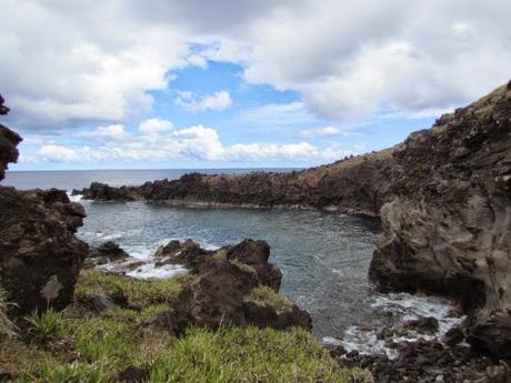 Cueva Ana Kai Tangata. Rapa Nui