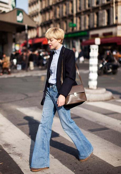 Vaqueros acampanados