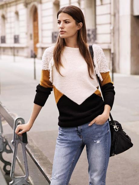 Cameron Russel luce moda de otoño para Next