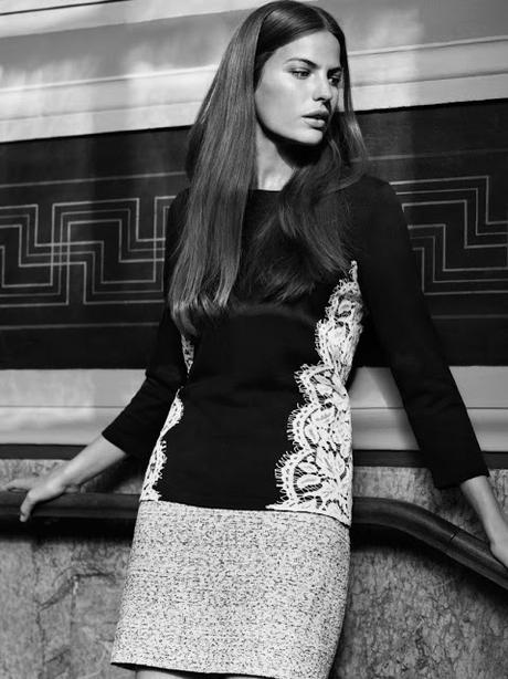 Cameron Russel luce moda de otoño para Next