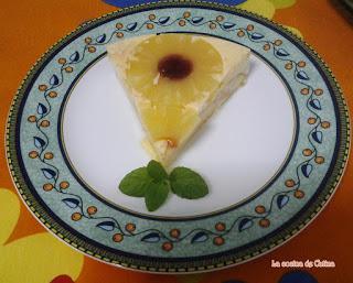 Pastel de piña