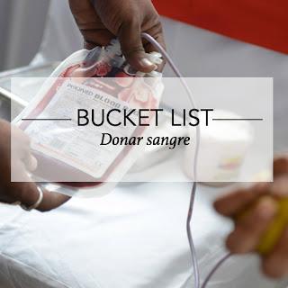 Bucket List (mitad del 2015)