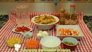 Receta de ensalada de pasta