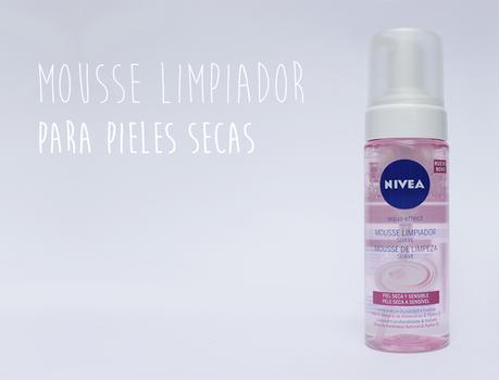 Review: Mousse limpiador de Nivea para pieles secas