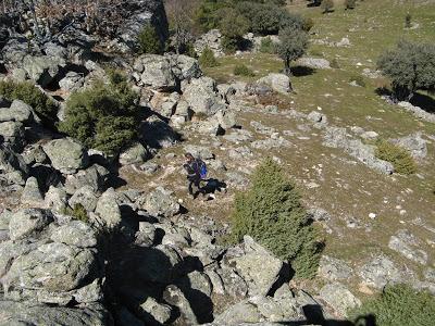 Collado Albo desde Camorritos, Sierra de Guadarrama (Cercedilla) 9-3-14