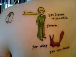 Books & Tattoos: El Principito de Antoine de Saint-Exupéry
