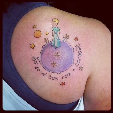 Books & Tattoos: El Principito de Antoine de Saint-Exupéry
