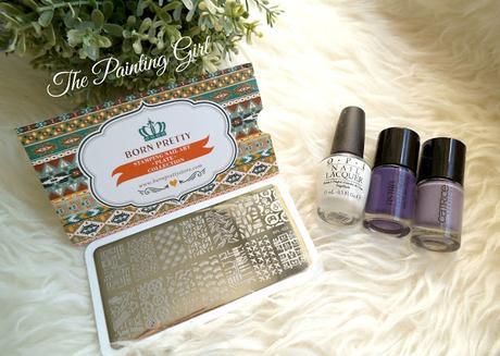 Placa de estampación Born Pretty Placa de estampación Born Pretty