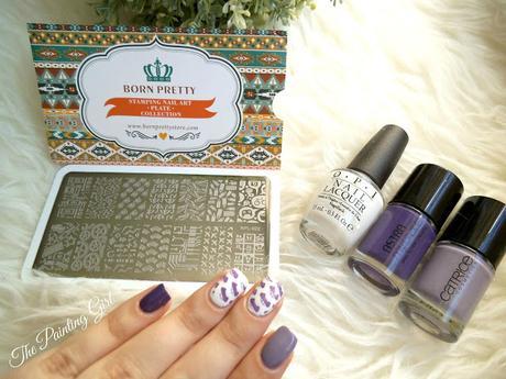 Placa de estampación Born Pretty Placa de estampación Born Pretty