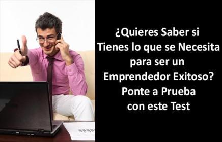 Quieres Saber si Tienes lo que se Necesita para ser un Emprendedor Exitoso. Ponte a Prueba con este Test