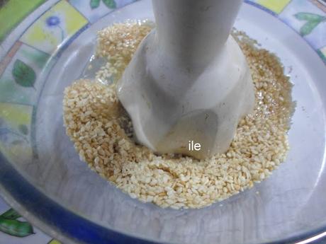 Tahine o pasta de sesamo