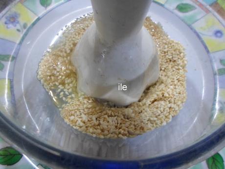 Tahine o pasta de sesamo