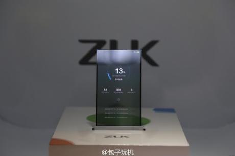 ZUK: Presenta el primer prototipo de smartphone con pantalla transparente