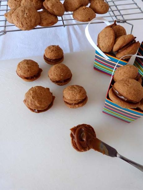 cookies de dulce de leche | versión alfajor